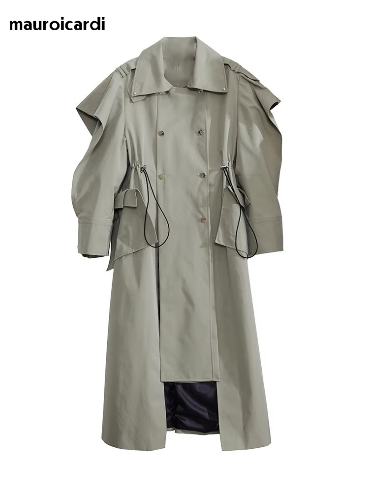 Mauroicardi Spring Long Oversi - Street Fashion Runway ulasan dan harga