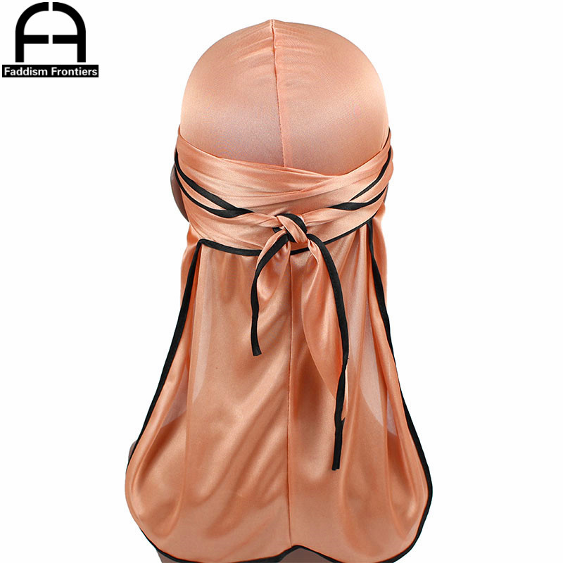 New Fashion Men's Satin Durags - Street Fashion Hats ulasan dan harga