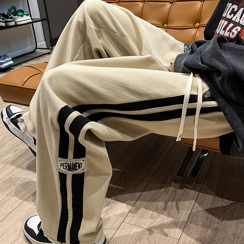 2024 Men's Casual Pants Cordur - Street Fashion In Korea ulasan dan harga