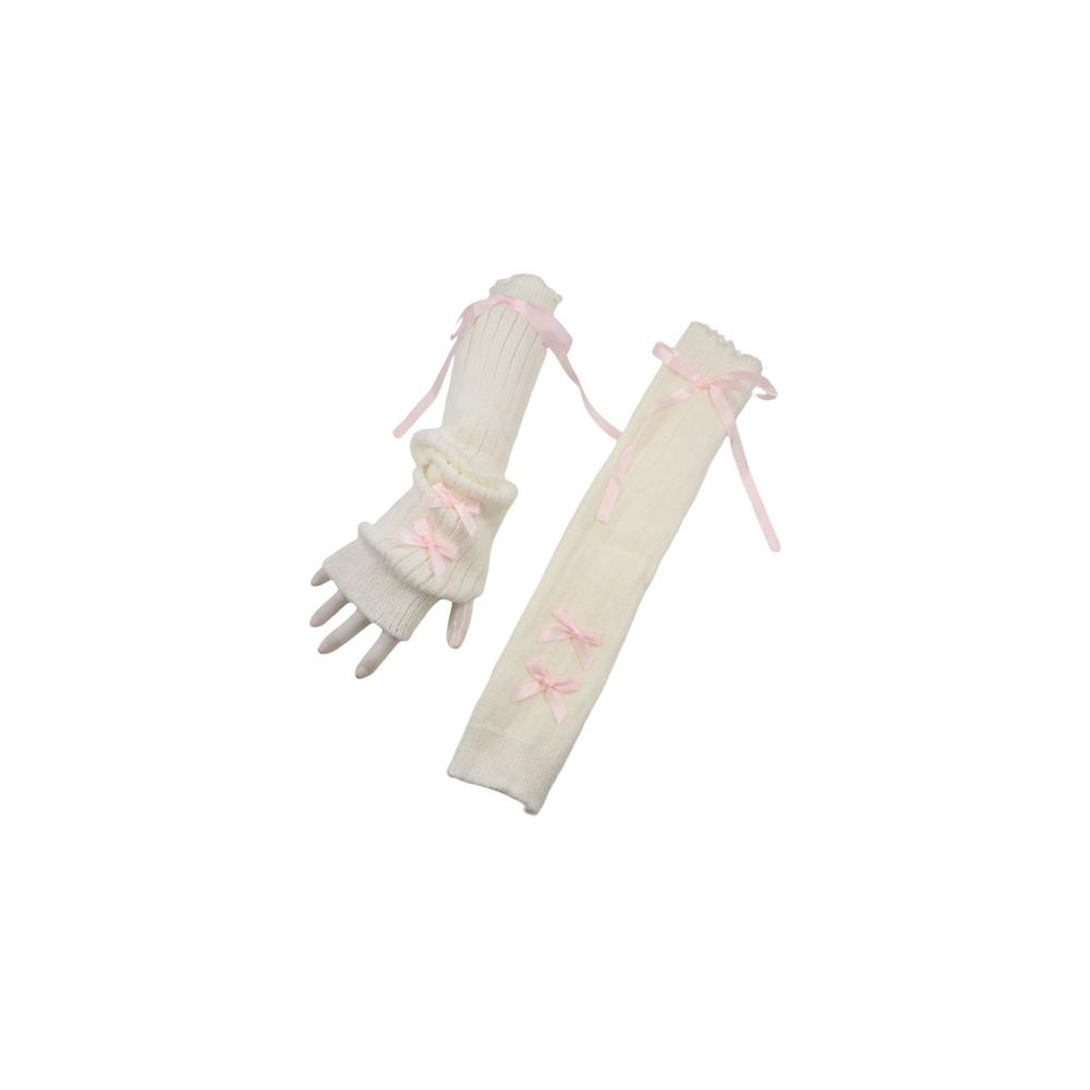 Streetwear Elastic Knitted Bow - Street Fashion In Korea ulasan dan harga