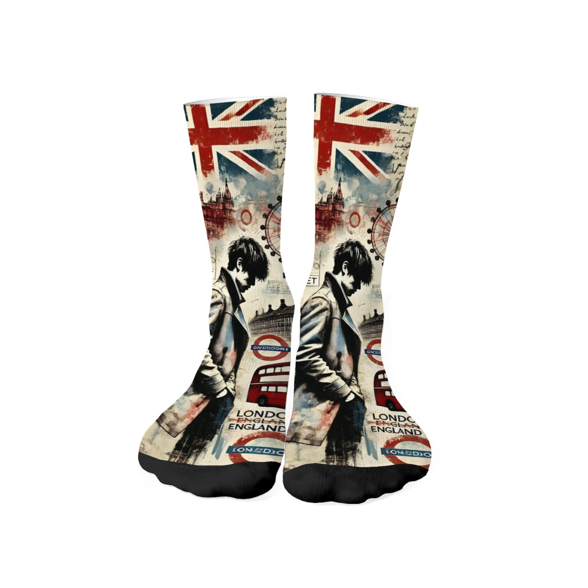 London Melancholic Boy Print M - Street Fashion London ulasan dan harga