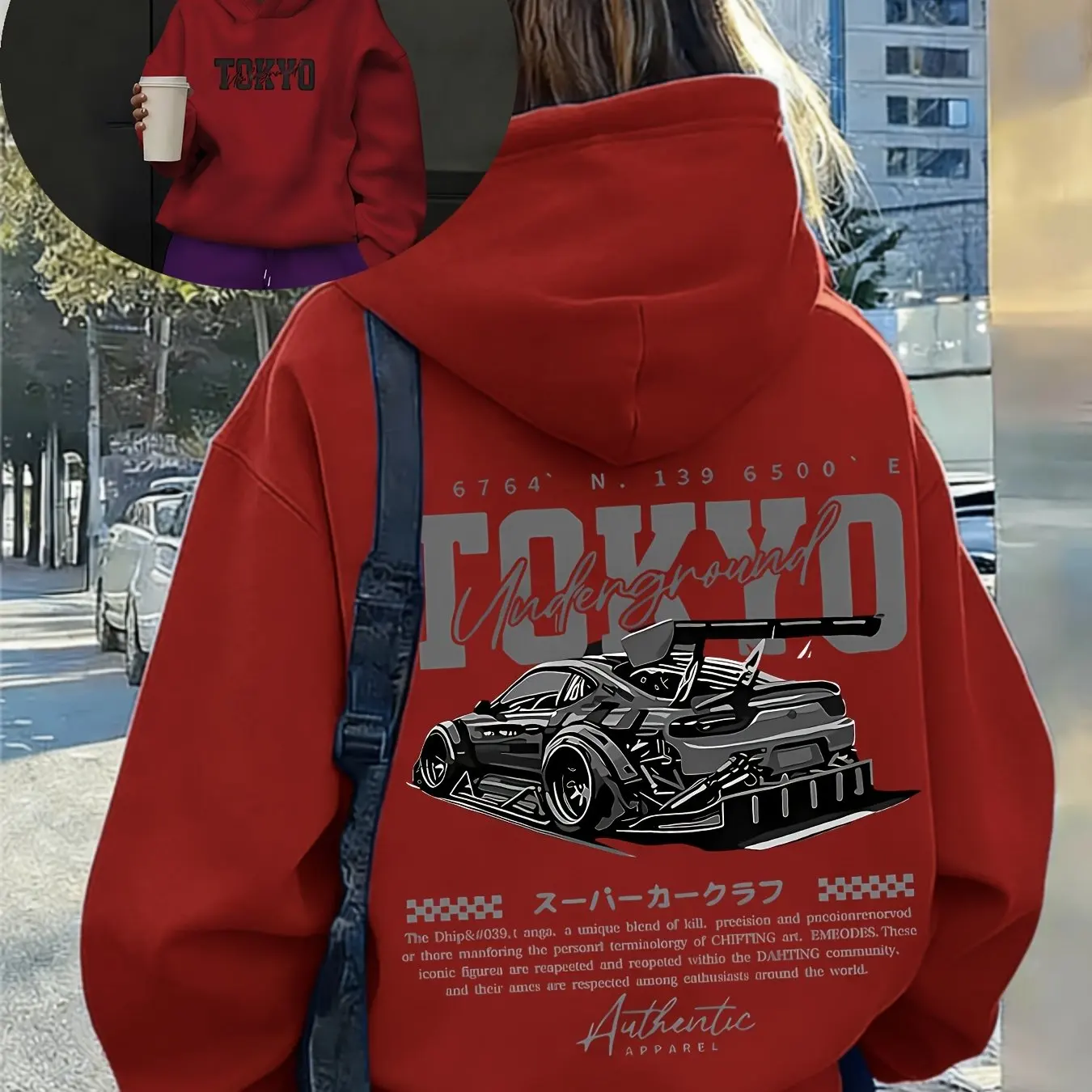 Japanese Streetwear Hoodie Men - Street Fashion Tokyo ulasan dan harga