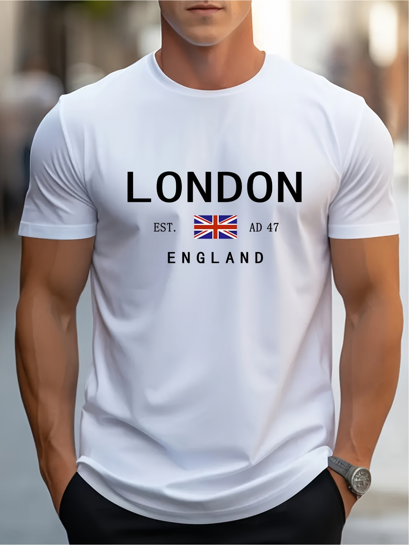 London ENGLAND Print Men Women - Street Fashion London ulasan dan harga