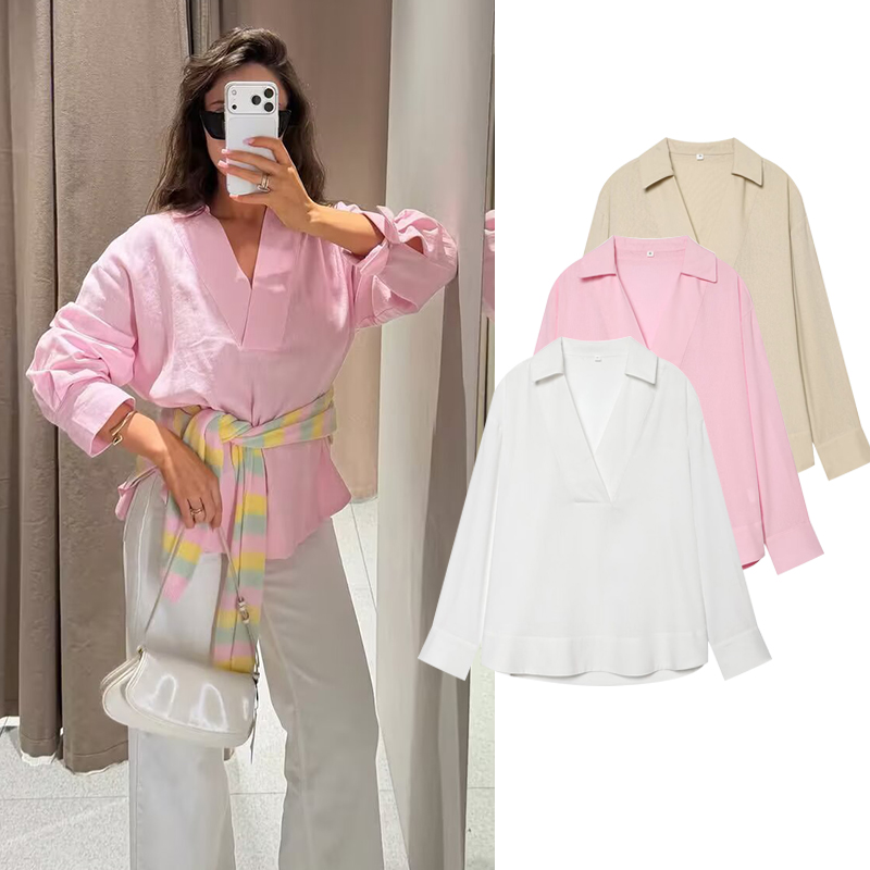 Autumn New Women's Shirts 2026 - Street Fashion Youth ulasan dan harga