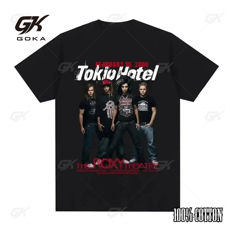 Rock Band Tokyo Hotel Monogram - Street Fashion Tokyo ulasan dan harga