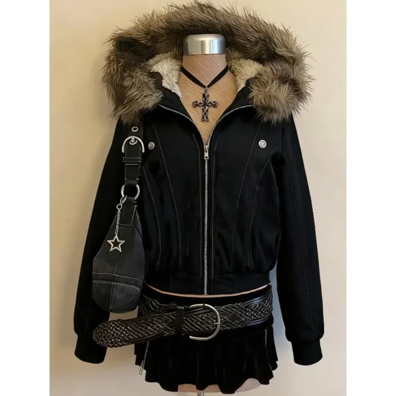 Vintage Korean Coat Long Sleev - Street Fashion In Korea ulasan dan harga