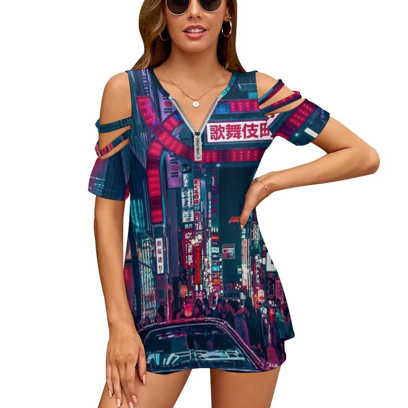 Tokyo Street Women's T-Shirt N - Street Fashion Tokyo ulasan dan harga