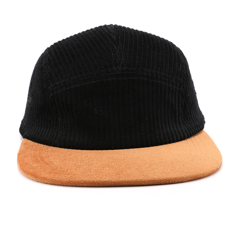 New 5-panel Splicing Corduroy  - Corduroy Cap 5 Panel ulasan dan harga