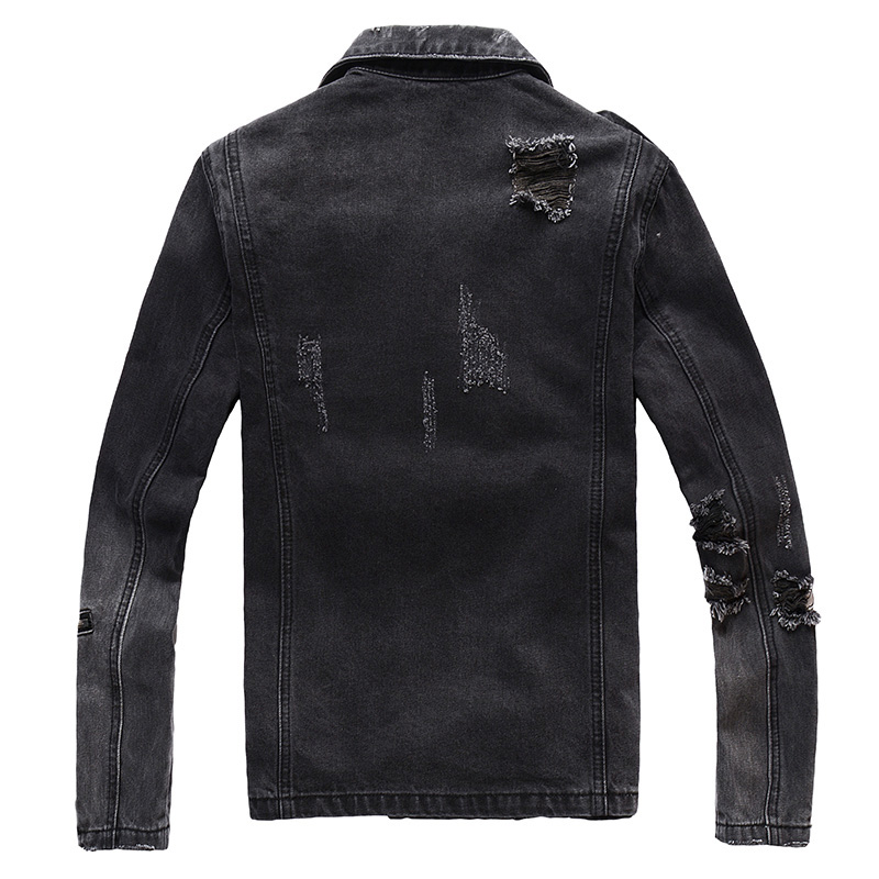 Sokotoo Men's zippers black de - Distressed Jean Rip ulasan dan harga