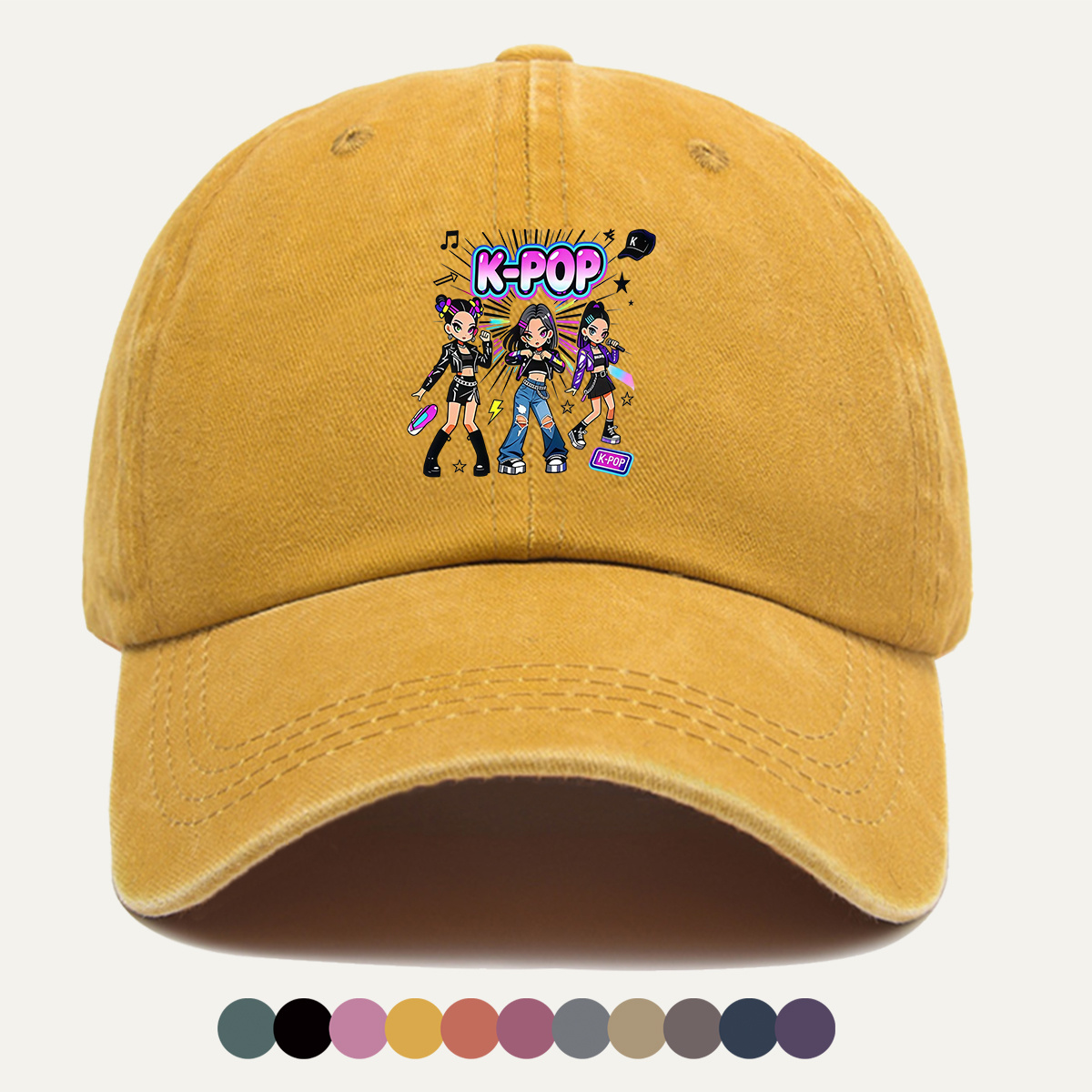 1pc K-POP Trendy Group Printed - Street Fashion Co ulasan dan harga