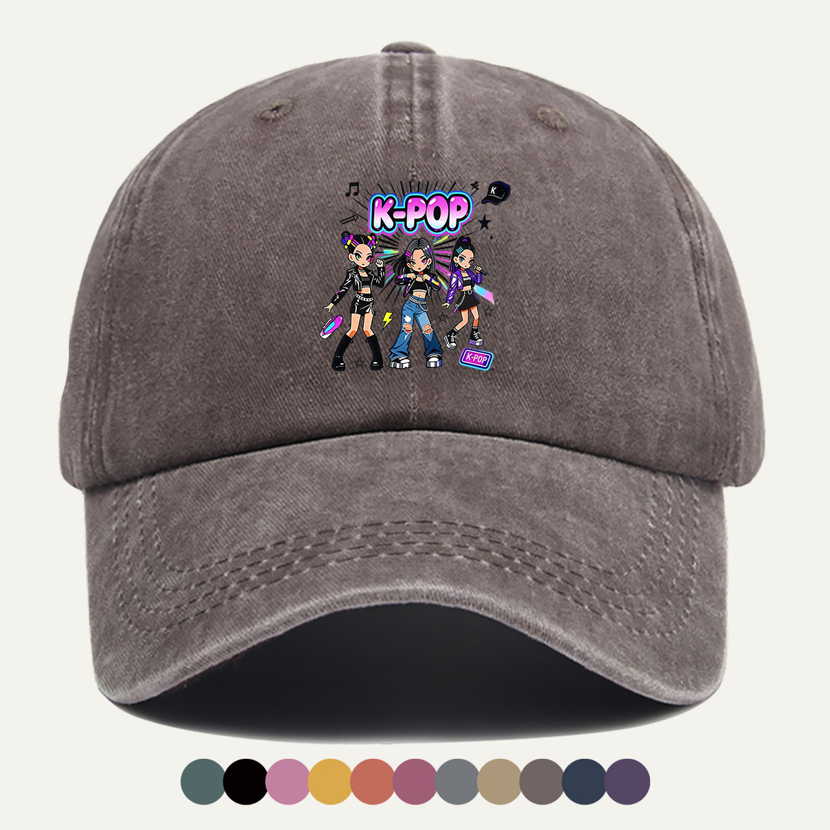 1pc K-POP Trendy Group Printed - Street Fashion Co ulasan dan harga