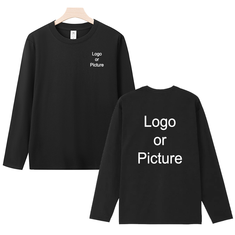Customized Cotton Long Sleeve  - Fashion Streetwear ulasan dan harga